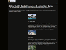 Tablet Screenshot of hello-stbarth.com